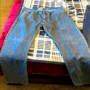 36 waist 30 length slim straight levis
